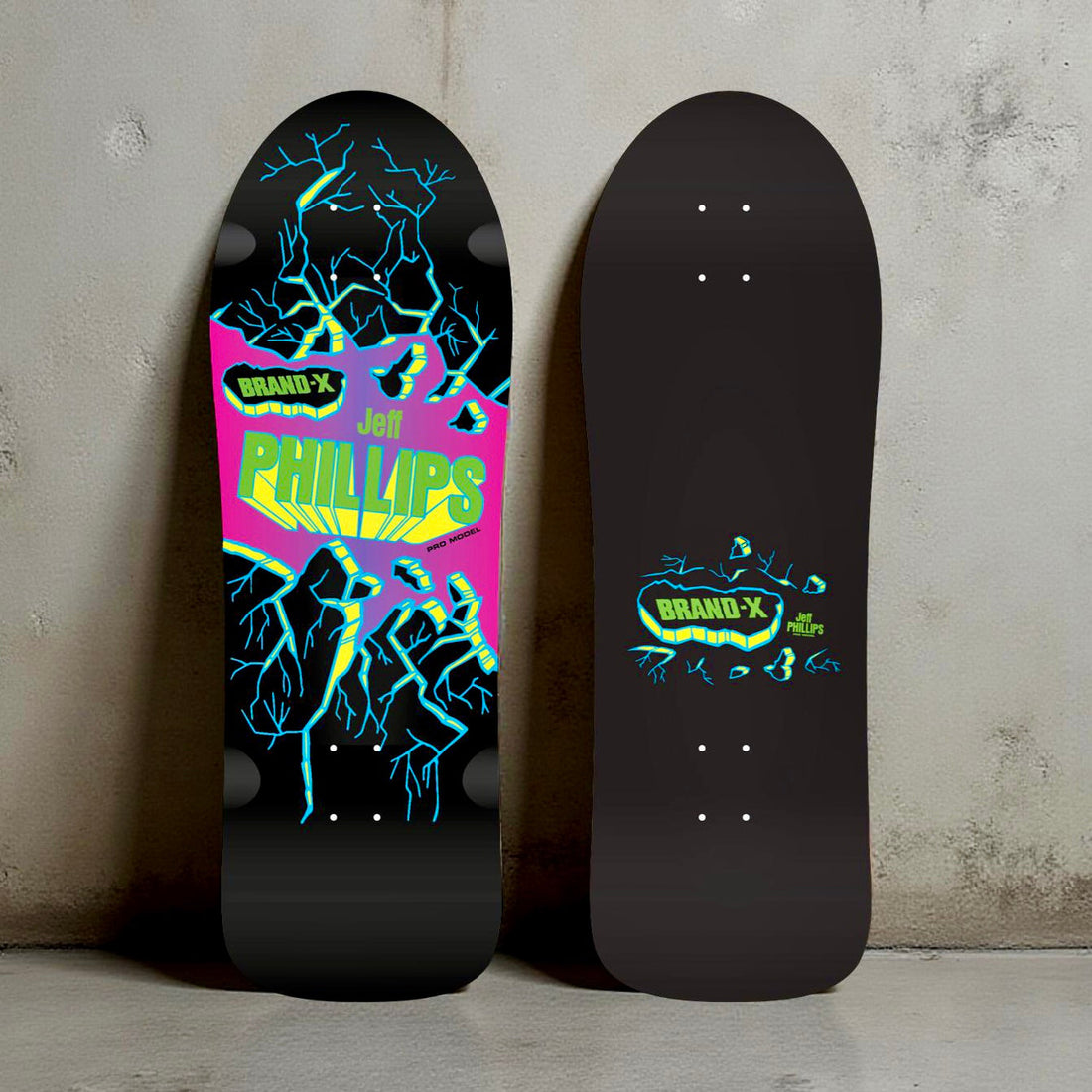 Jeff Phillips BREAKOUT (original shape) Limited Edition Series, HAND PAINTED Deck (PRE-ORDER, JUNE 2026) - Krudco. Skateshop