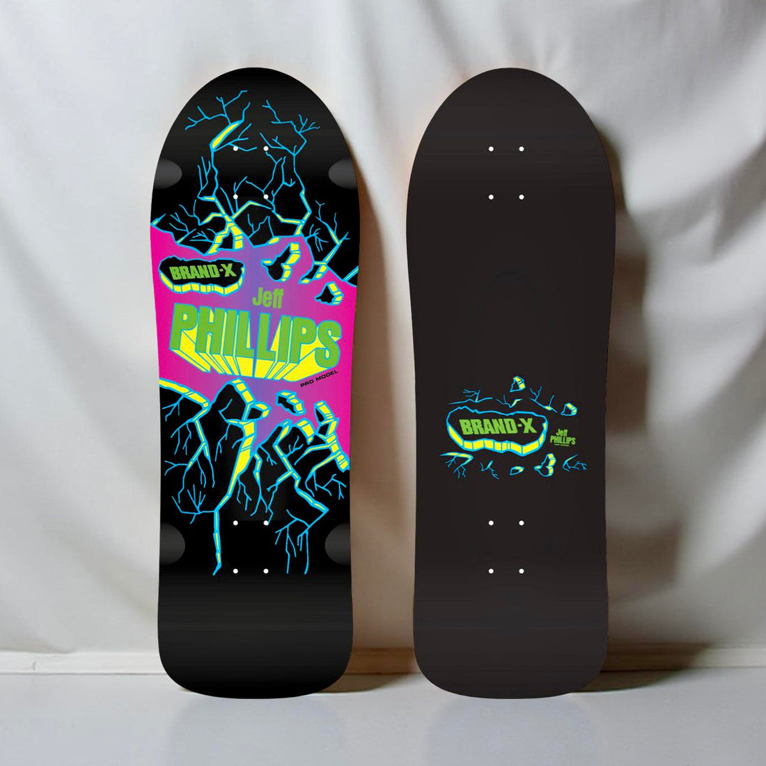 Jeff Phillips BREAKOUT (original shape) Limited Edition Series, HAND PAINTED Deck (PRE-ORDER, JUNE 2026) - Krudco. Skateshop