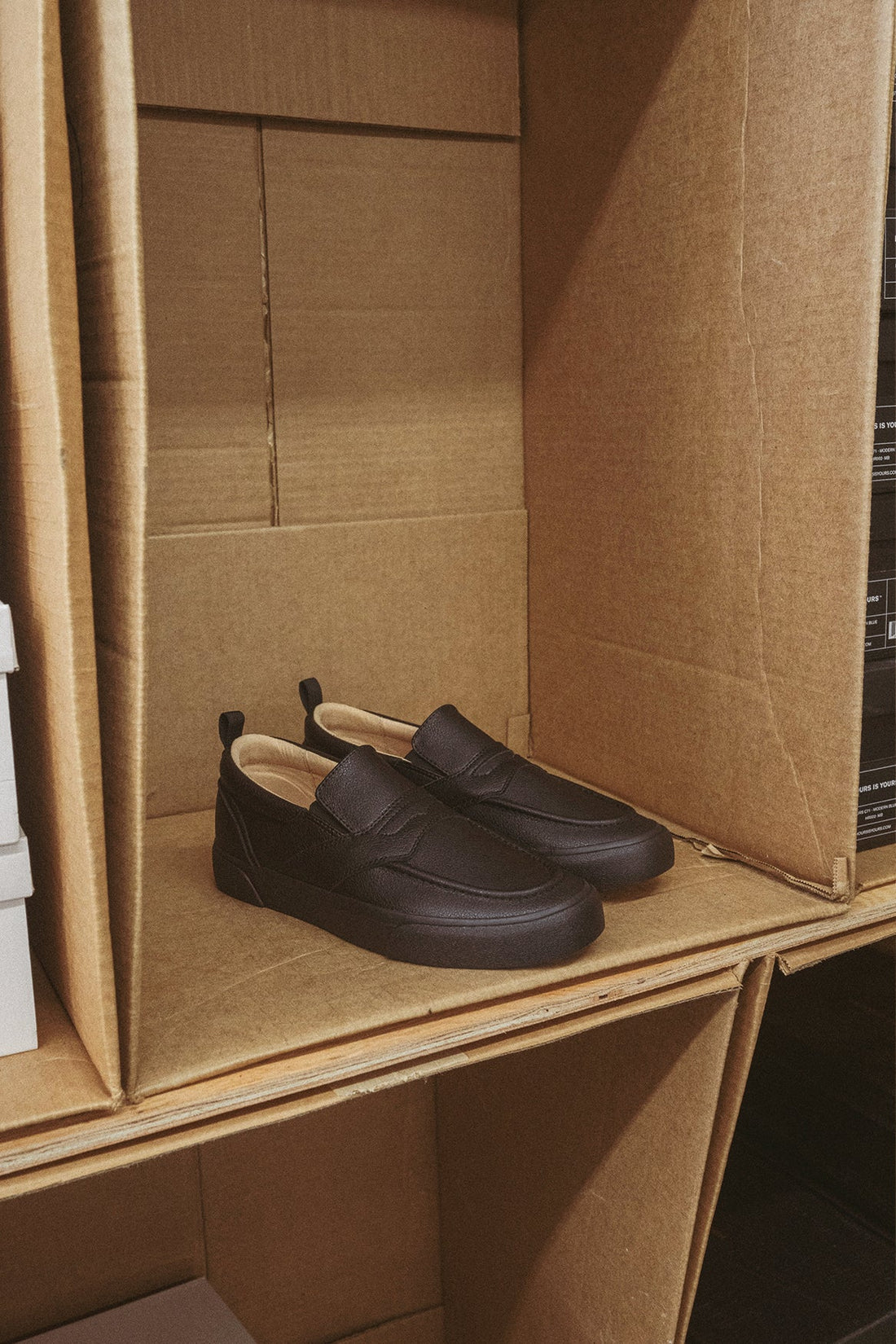 COHIBA SL30 Skate Loafer Black Leather RESTOCK - Krudco. Skateshop