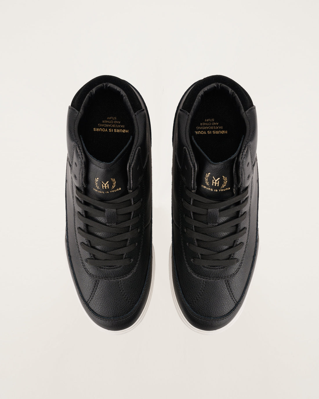 NORTH LX Black Leather - Krudco. Skateshop