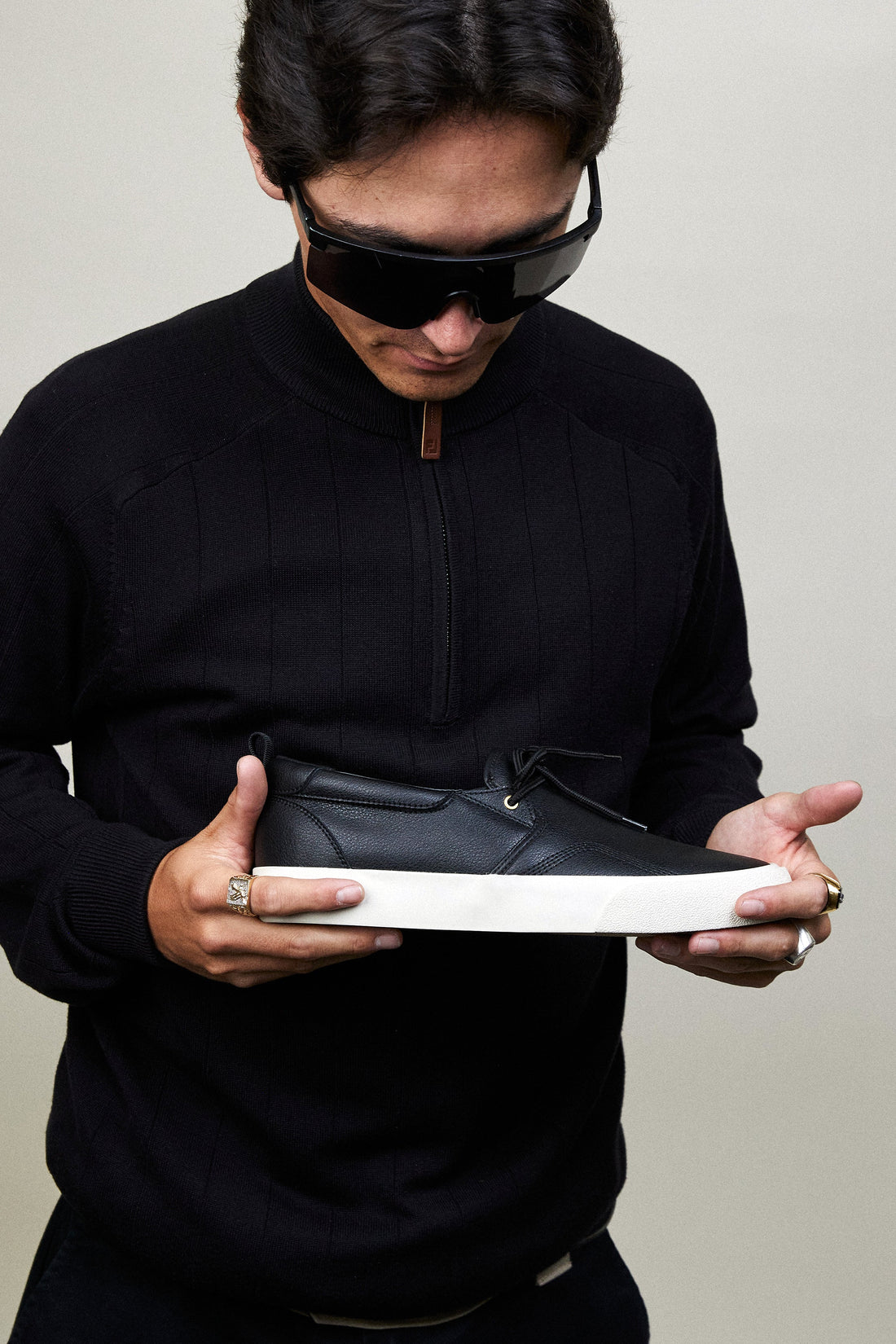 Callio S77 Black Leather - Krudco. Skateshop
