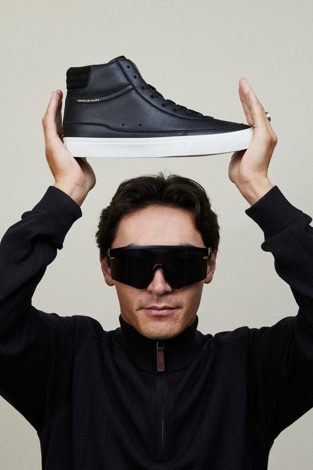 NORTH LX Black Leather - Krudco. Skateshop