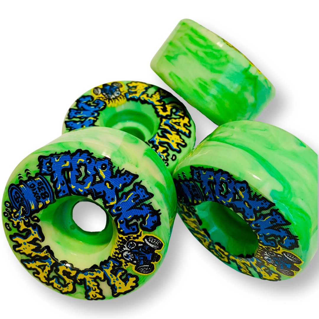 Toxic Waste ULTRA HARD SUPERTHANE Wheels 60mm/103A – Krudco. Skateshop