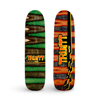 Truitt Skates Spectrum FREESTYLE Deck 7.3” x 28” HAND-PAINTED & AUTOGRAPHED (1 of 1) - Krudco. Skateshop