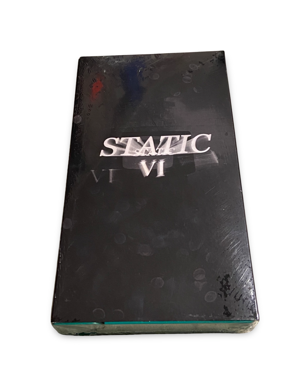 Static VI Limited Edition White VHS Tape