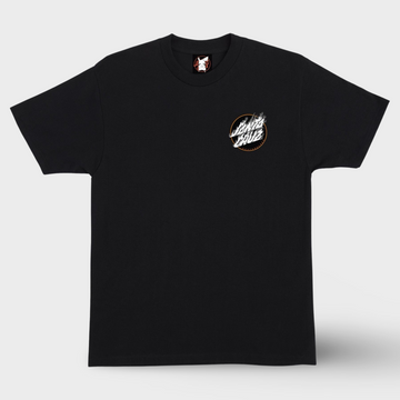 Santa Cruz X Pokémon Fire Type 3 S/S T-Shirt Black Size Medium