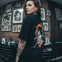 Namakubi Tattoo Tee | Ghost & Darkness Streetwear - Krudco. Skateshop