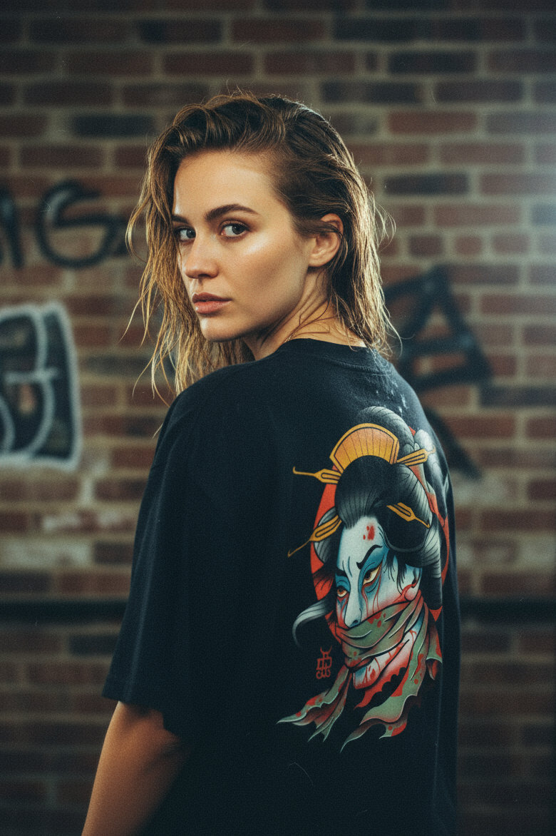 Namakubi Tattoo Tee | Ghost & Darkness Streetwear - Krudco. Skateshop