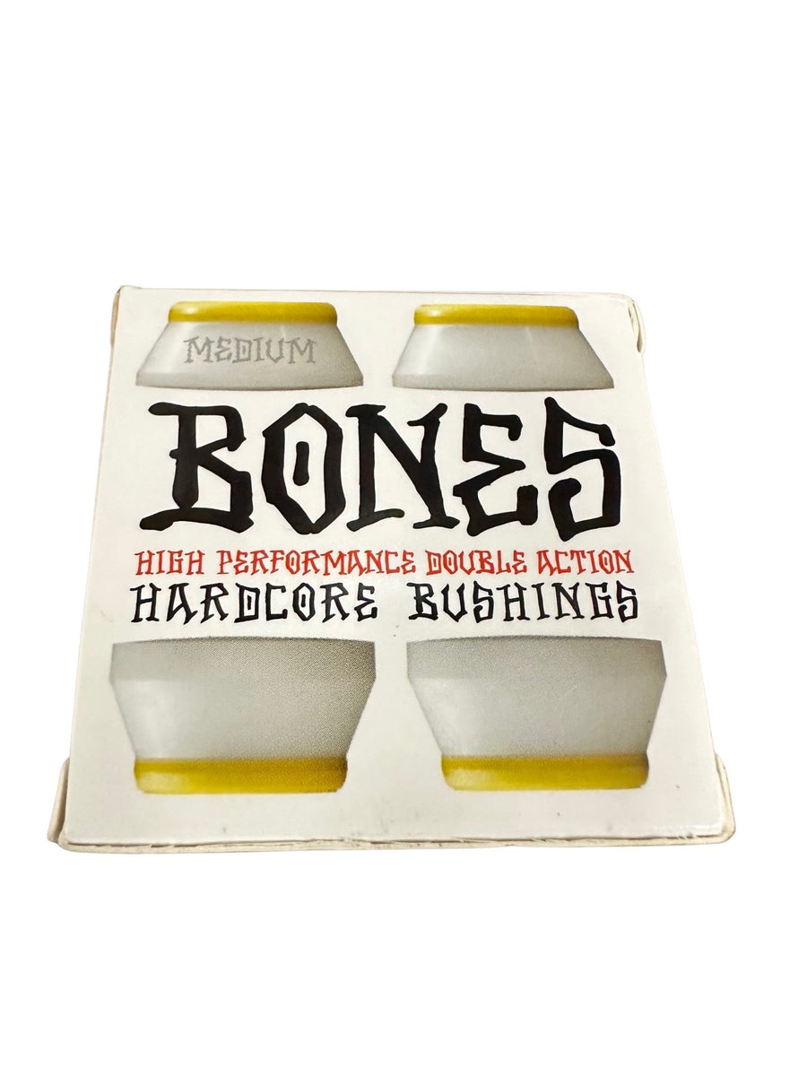 Bones Bushings Hardcore White - Krudco. Skateshop