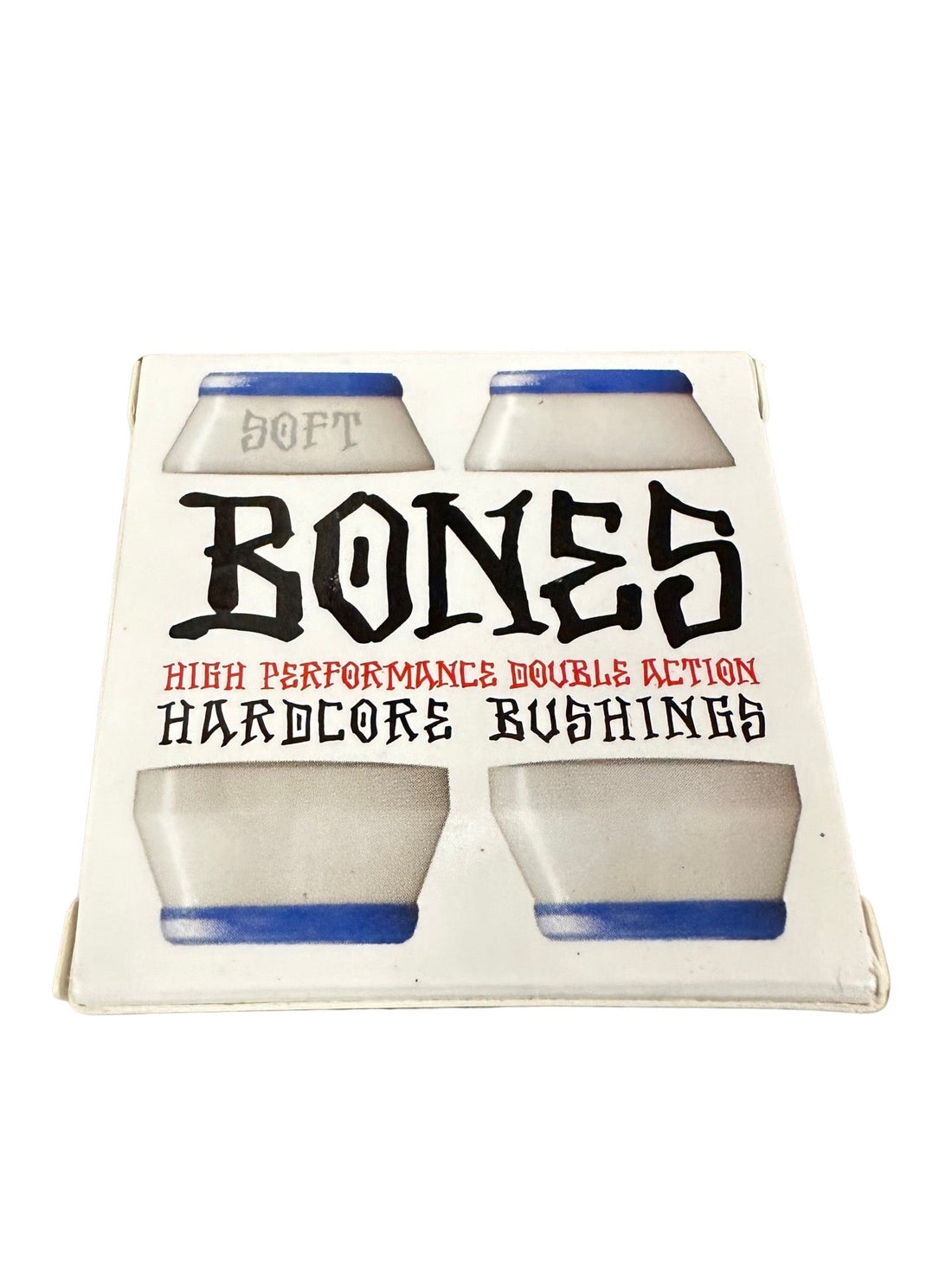 Bones Bushings Hardcore White - Krudco. Skateshop
