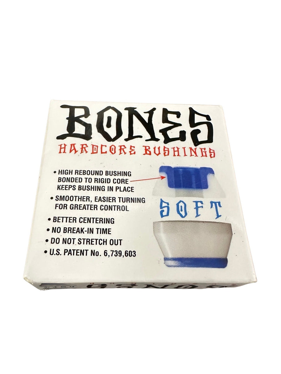 Bones Bushings Hardcore White - Krudco. Skateshop