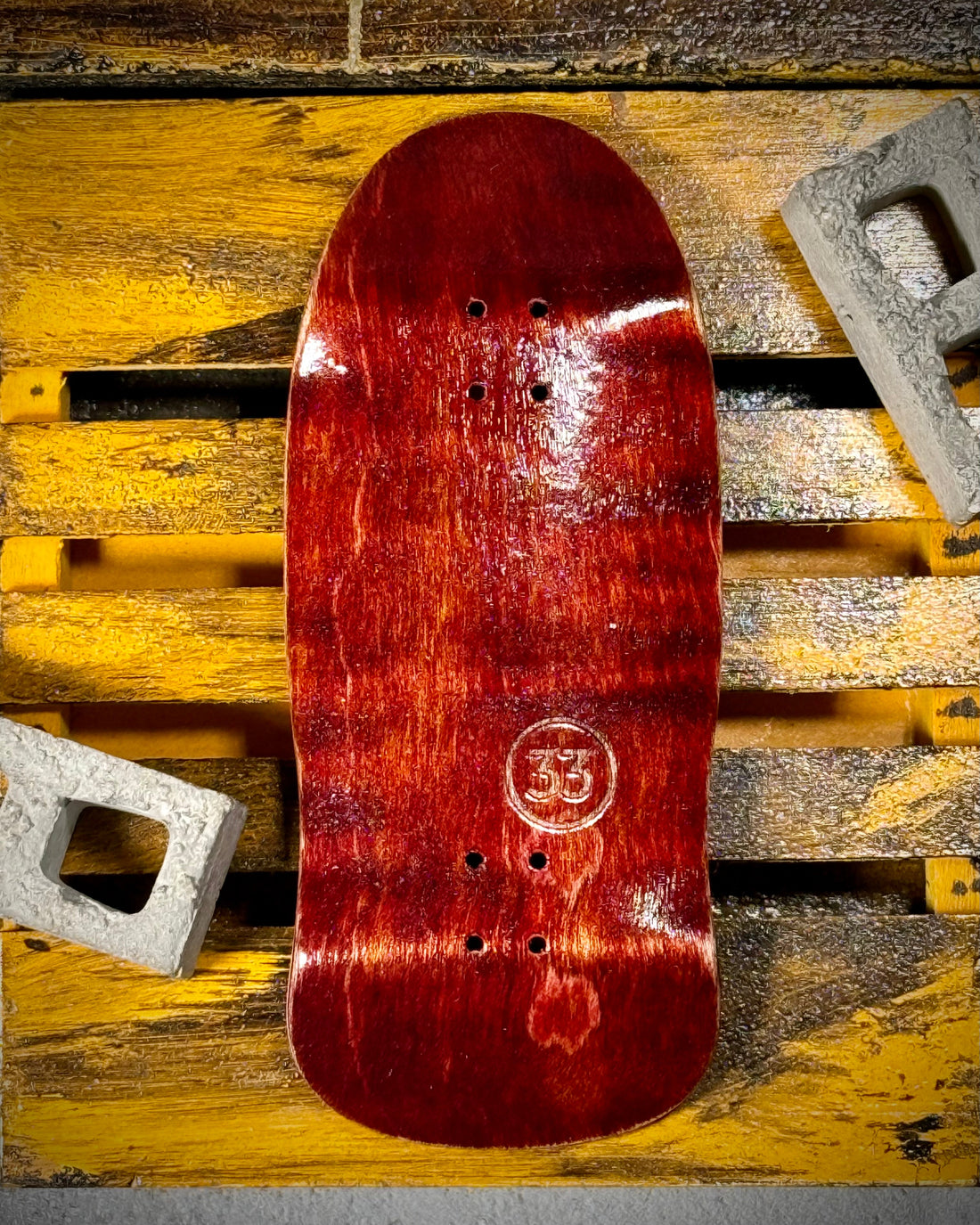 The Deck - Old School Shape - Krudco. Skateshop