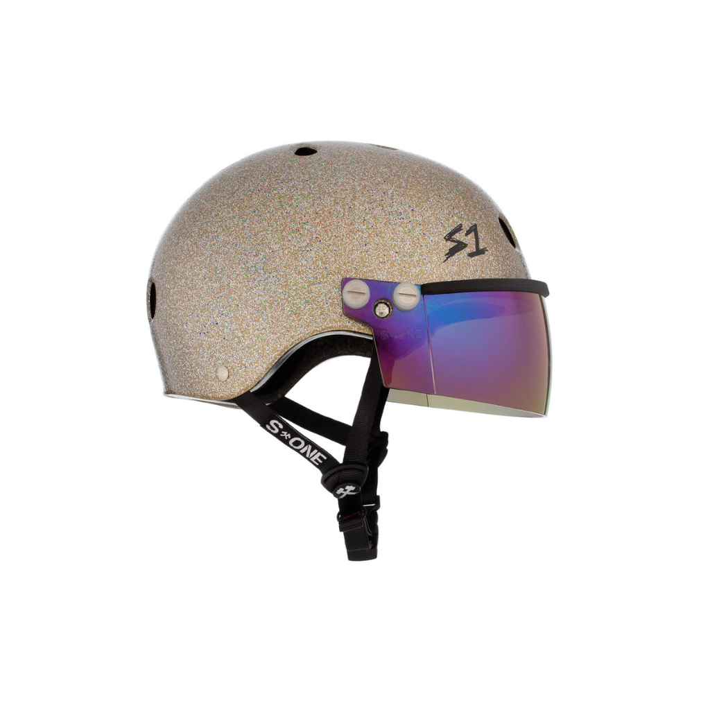 S1 Lifer Visor Helmet Glitter