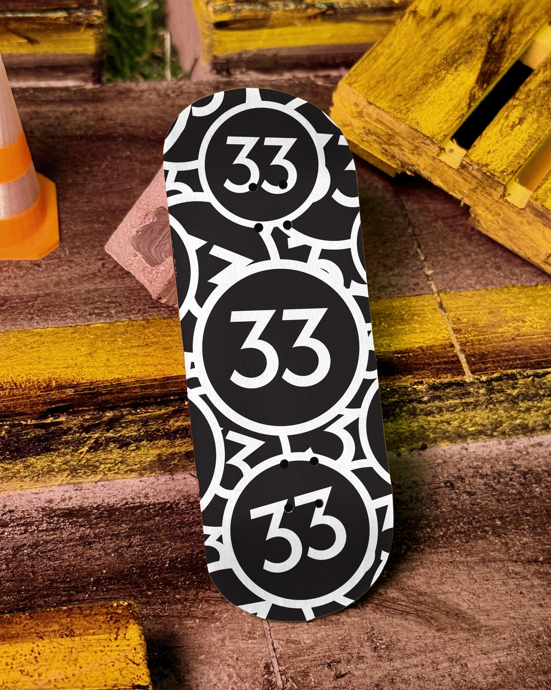 The Deck - Monogram Reversed - Krudco. Skateshop
