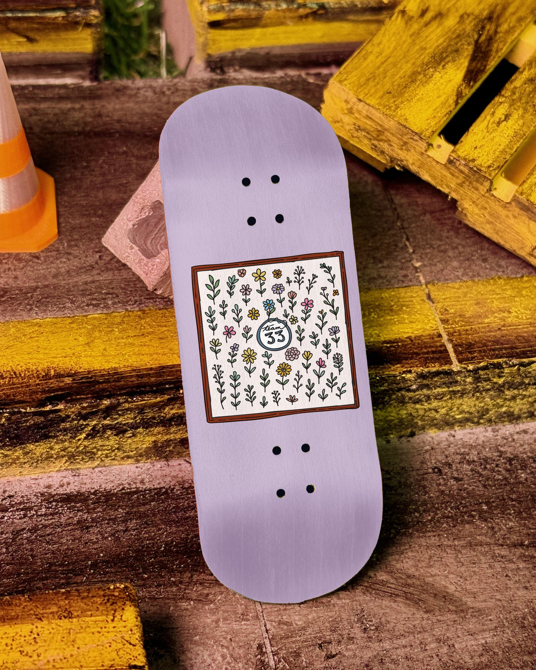 The Deck - Team Flower Purple