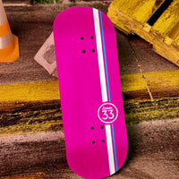 The Deck - Racing Stripe Pink