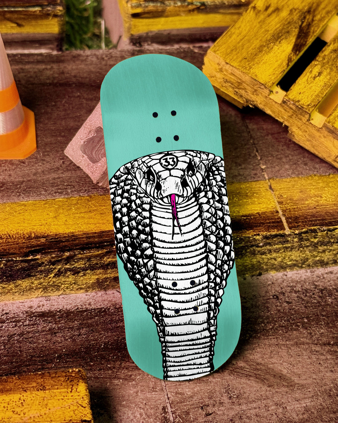 The Deck - Cobra Teal
