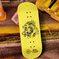 The Deck - Mythic One Yellow - Krudco. Skateshop