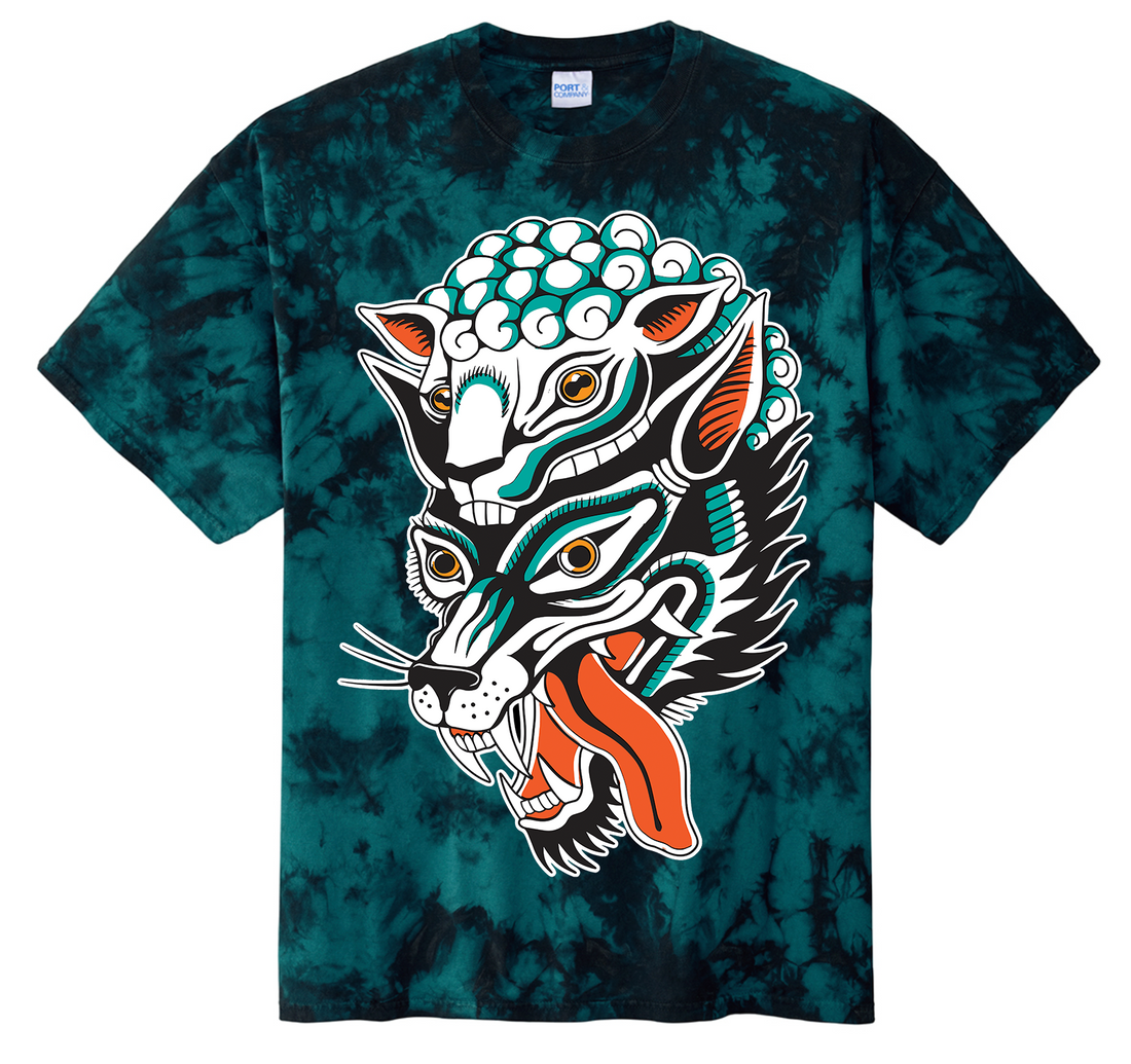 The Wolf and The Sheep Shirt | Ghost & Darkness Streetwear - Krudco. Skateshop