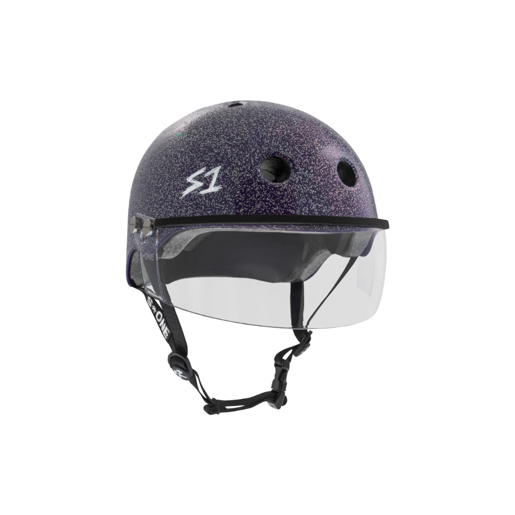 S1 Lifer Visor Helmet Glitter