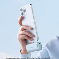 Anker Nano Power Bank (12W, Built-In Lightning Connector) - Krudco. Skateshop