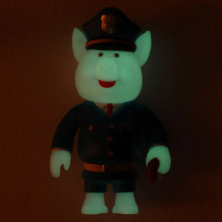 Strangelove Pig Glow Officer Vinyl Toy