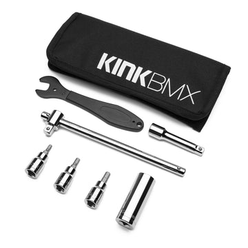 Kink BMX Bike Survival Toolkit and Pouch Black