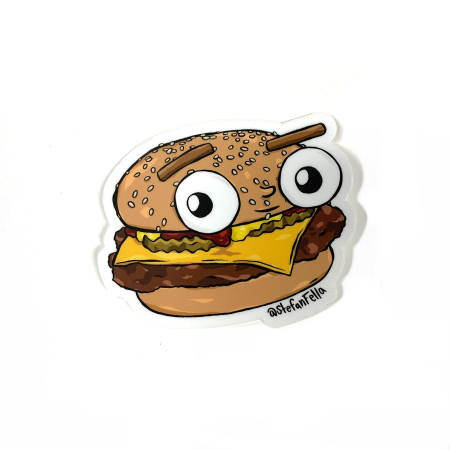 Cheese Burger Sticker