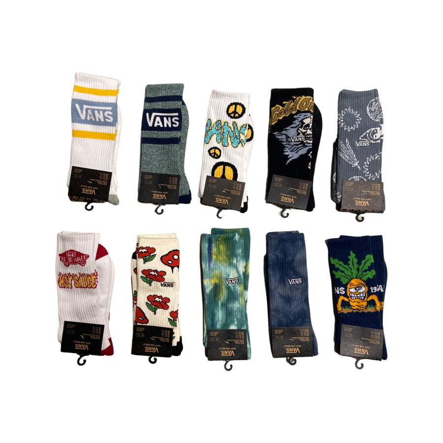 Vans Socks Assorted Styles 9.5-13
