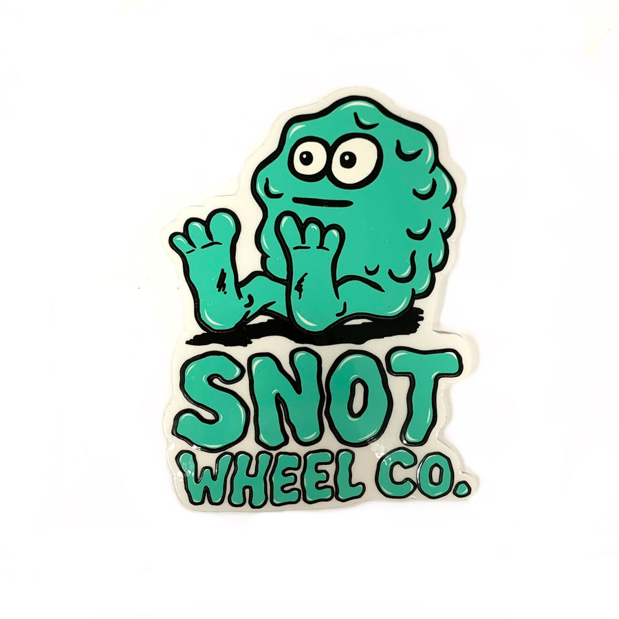 Snot Wheel Co. Booger Logo Sticker