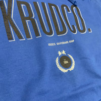 Krudco. Big Blue Hooded Sweatshirt